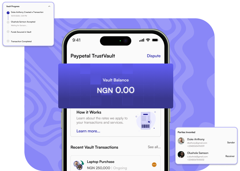 Trust Vault Escrow Protection