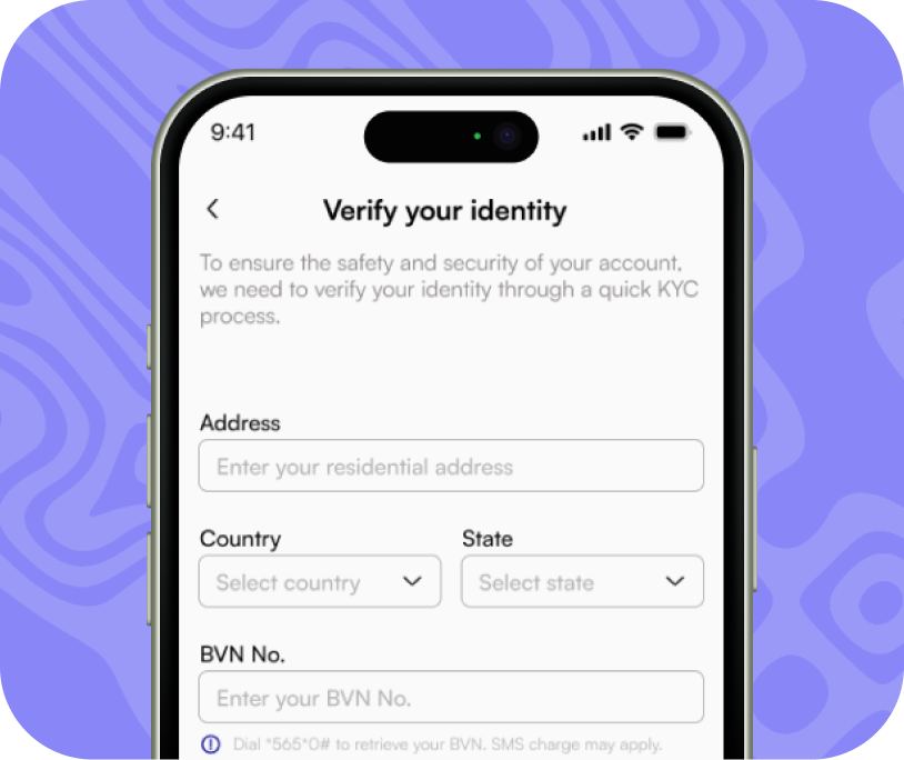 Verify Your KYC